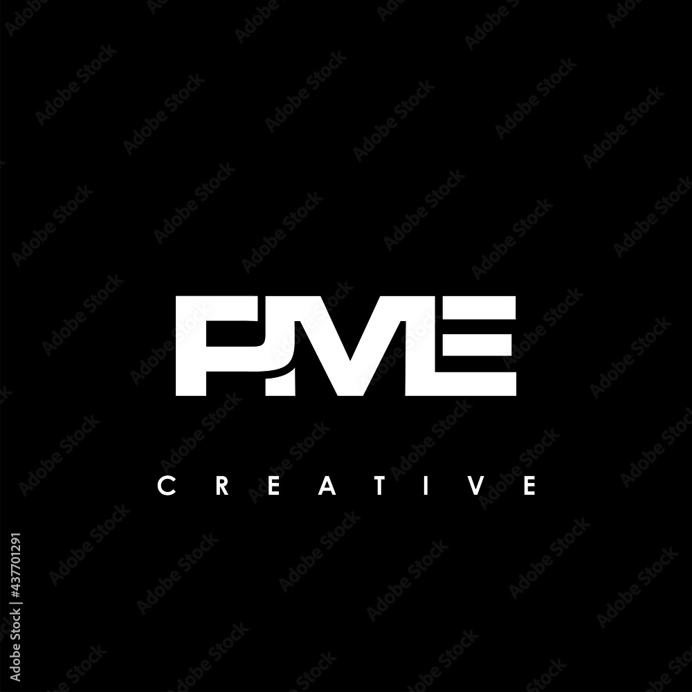 PME Letter Initial Logo Design Template Vector Illustration PME Letter Initial Logo Design Template Vector Illustration