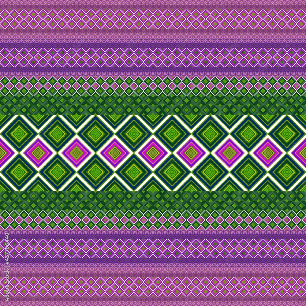 Geometric ethnic seamless pattern design Geometric ethnic seamless pattern design
