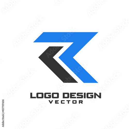 Free Download R Letter Alphabet Logo Design Vector - GFXLoad