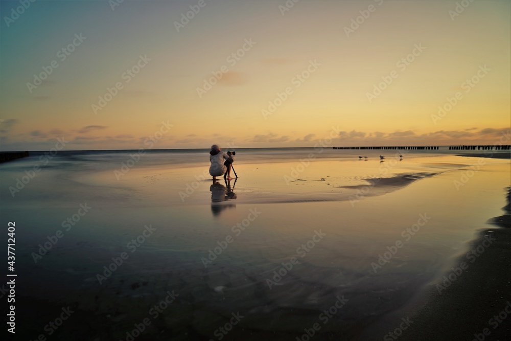 Obraz premium Sonnenuntergang