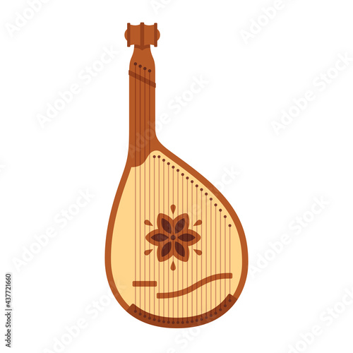 Bandura Ukrainian musical instrument