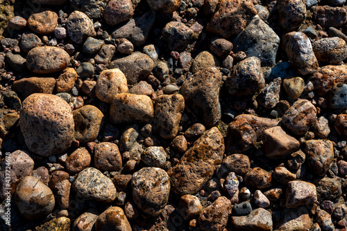 Close up of a Pile of Stone