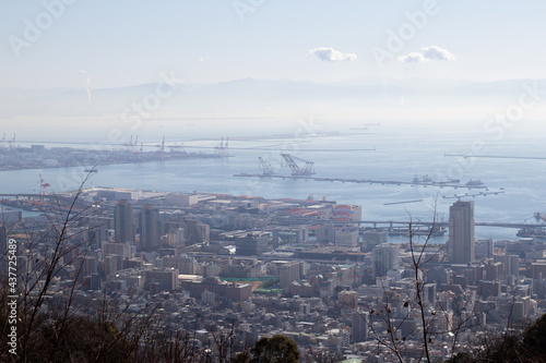 View over Kobe Japan