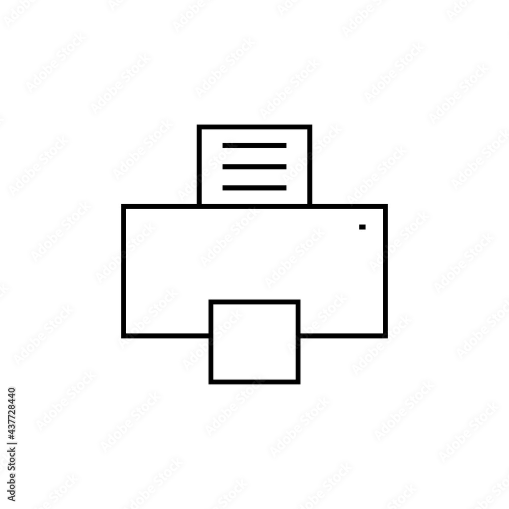 Printer Icon Vector Printer Icon Vector