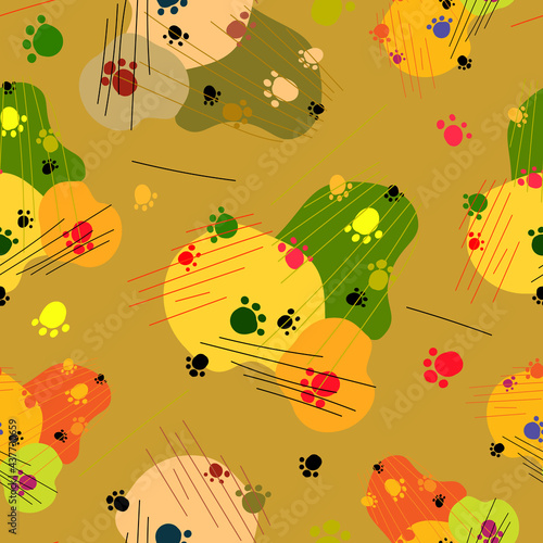 Abstract repeating pattern ...