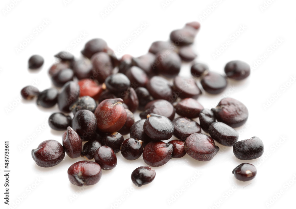 Healthy quinoa on white background Healthy quinoa on white background