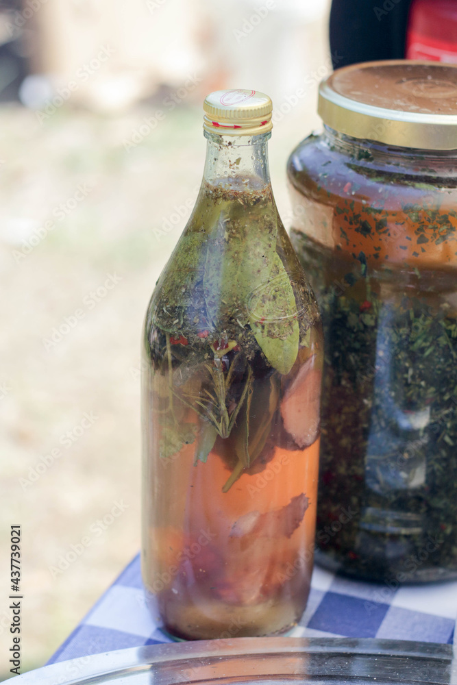 chimichurri, typical argentinian sauce chimichurri, typical argentinian sauce