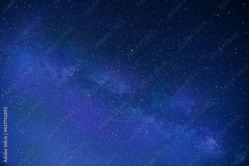 Milky Way and thousands of stars on dark background space. Milky Way and thousands of stars on dark background space.