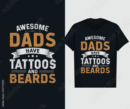 DAD  T SHIRT DESIGN IN FATHER'S DAY