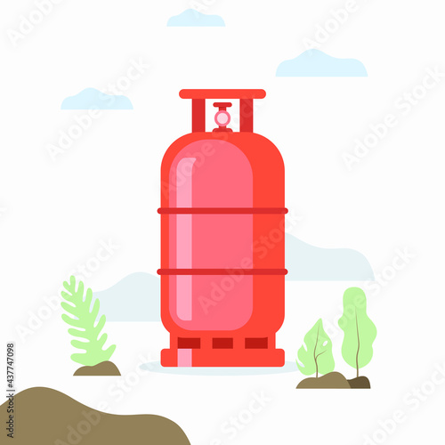 gas cylinder LPG tank petroleum gas container fuel fire oxygen cylinder medical cylinder 