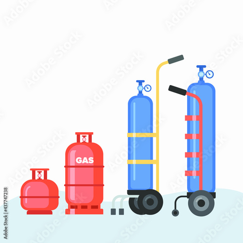 gas cylinder LPG tank petroleum gas container fuel fire oxygen cylinder medical cylinder 