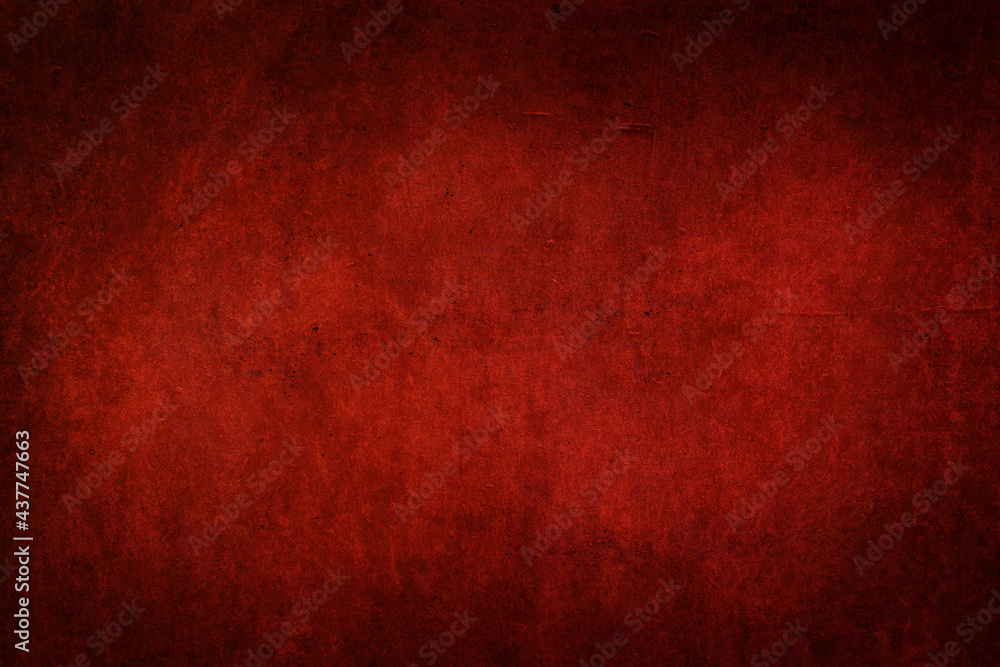 Dark red wall with vignetting Dark red wall with vignetting