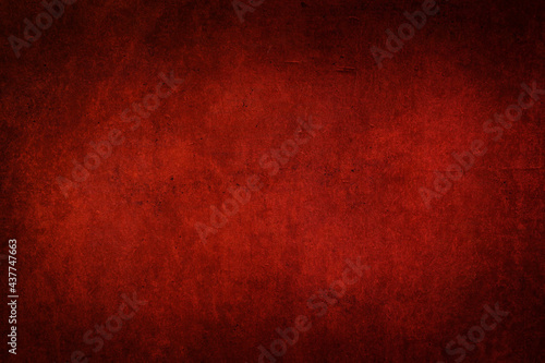 Dark red wall with vignetting