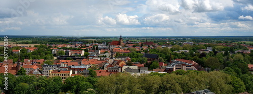 Blick auf Brandenburg an der Havel von der Friedenswarte aus