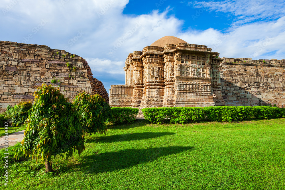 Chittor Fort in Chittorgarh, India