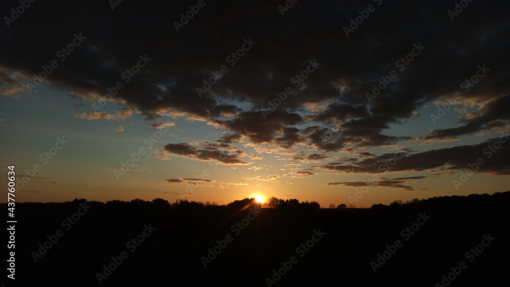 sunset in the sky sunset in the sky
