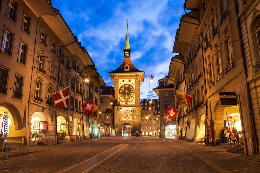 Zytglogge tower in Bern, Switzerland