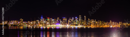 Night view of Vancouver from north shore © Hana Design
