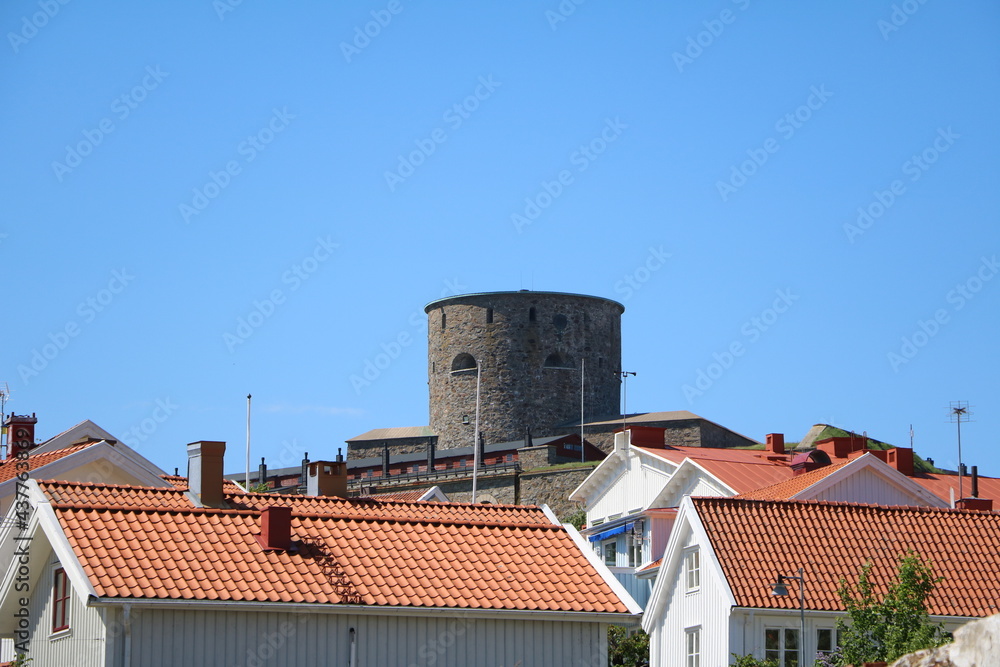 Tower of Karlstens fästning in Marstrand, Sweden