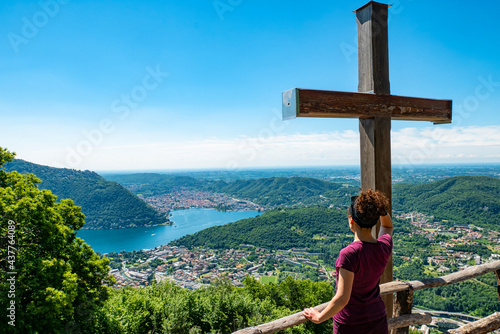 Landscape of Como from Mount Bisbino