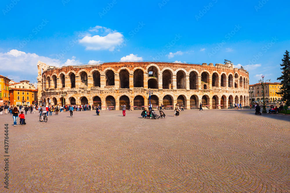 Verona Arena Roman amphitheatre, Italy
