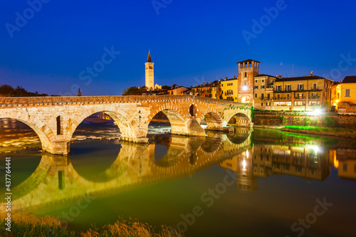 Ponte Pietra bridge in Verona