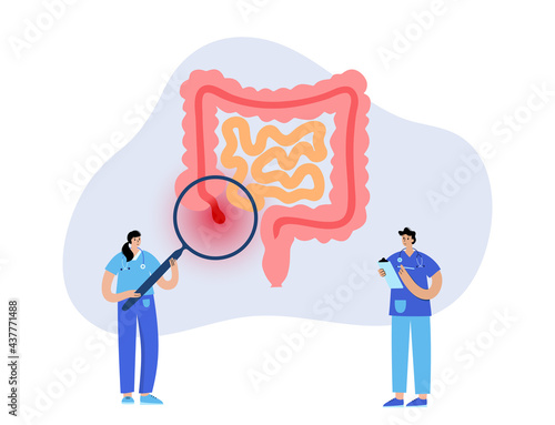 Appendix pain concept