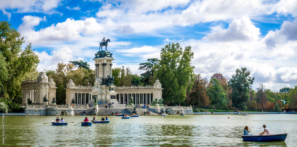 Parque de Madrid Madrid Spain October 2015