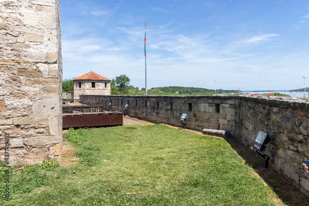 Obraz premium Medieval Baba Vida Fortress in town of Vidin, Bulgaria