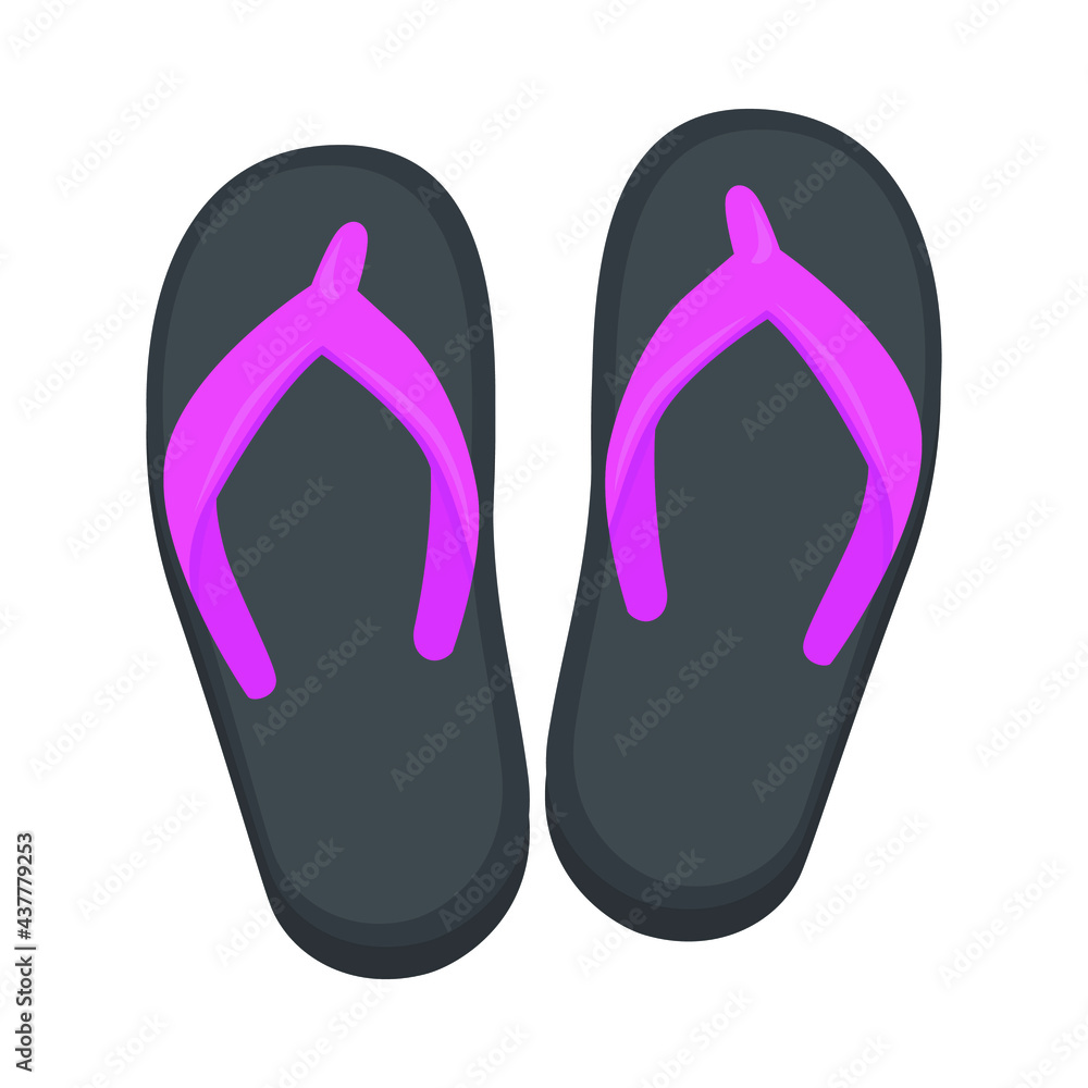 Flip Flop Pink Sign Emoji Icon Illustration. Summer Sandal Vector Symbol Emoticon Design Clip Art Sign Comic Style. Flip Flop Pink Sign Emoji Icon Illustration. Summer Sandal Vector Symbol Emoticon Design Clip Art Sign Comic Style.