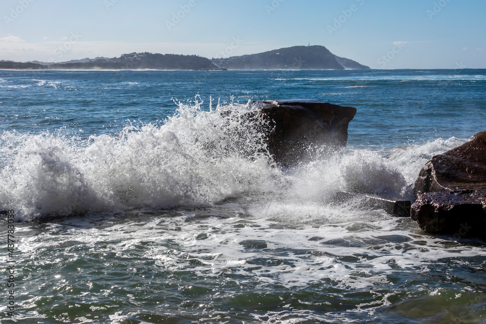 Photograph of the Rock Pool at Terrigal Beach on the Central Coast in Australia