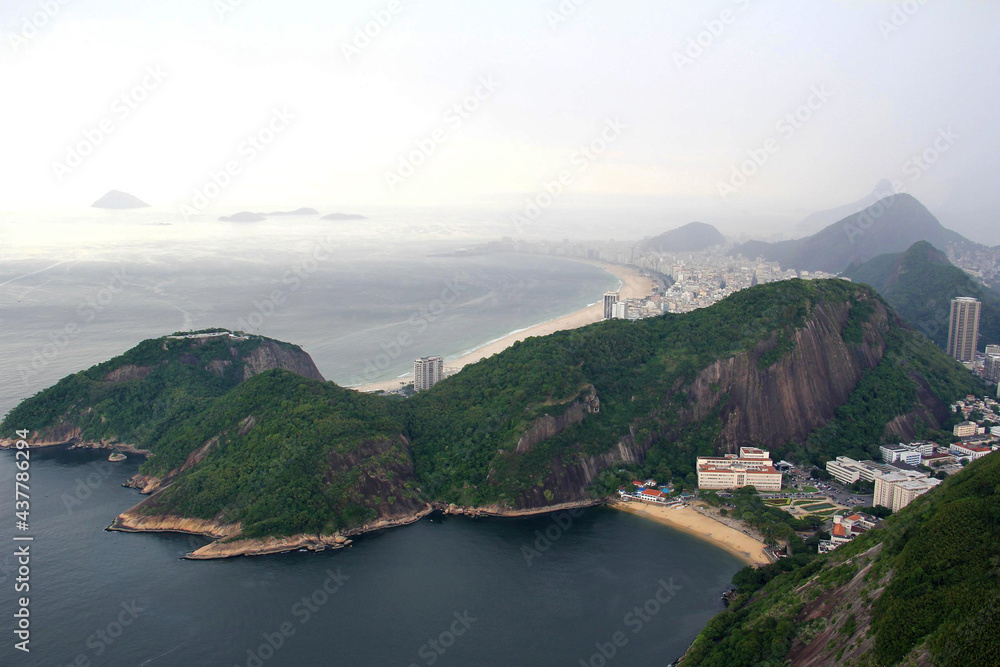 Rio de Janeiro Brazil Fog Mountains Cloudy Rio de Janeiro Nublado