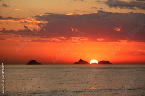 Sunset in Rio de Janeiro Por Do Sol Praia de Ipanema