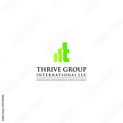 T Chart Logo Design for your Business Company