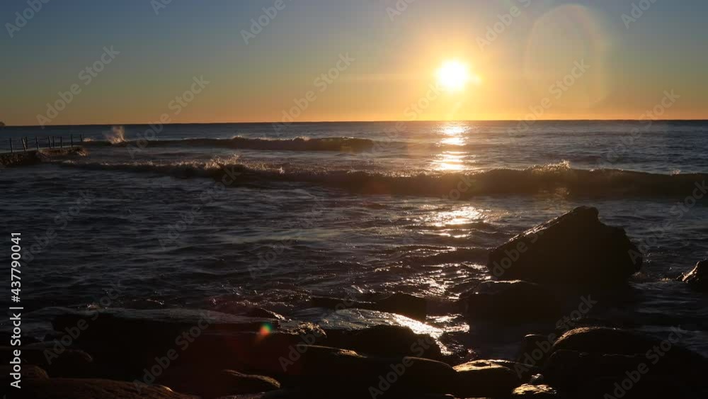 Waves and tide on rocks of Newport beach – Sydney Northern beaches 4k.
Waves and tide on rocks of Newport beach – Sydney Northern beaches 4k.