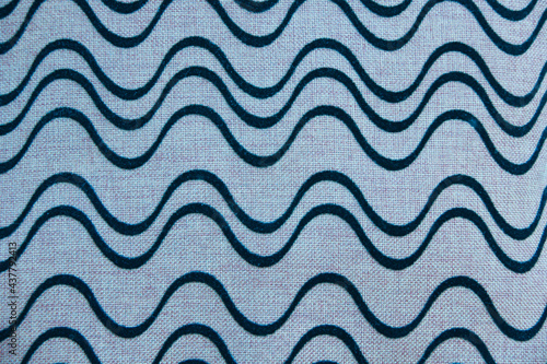 blue Wavy design