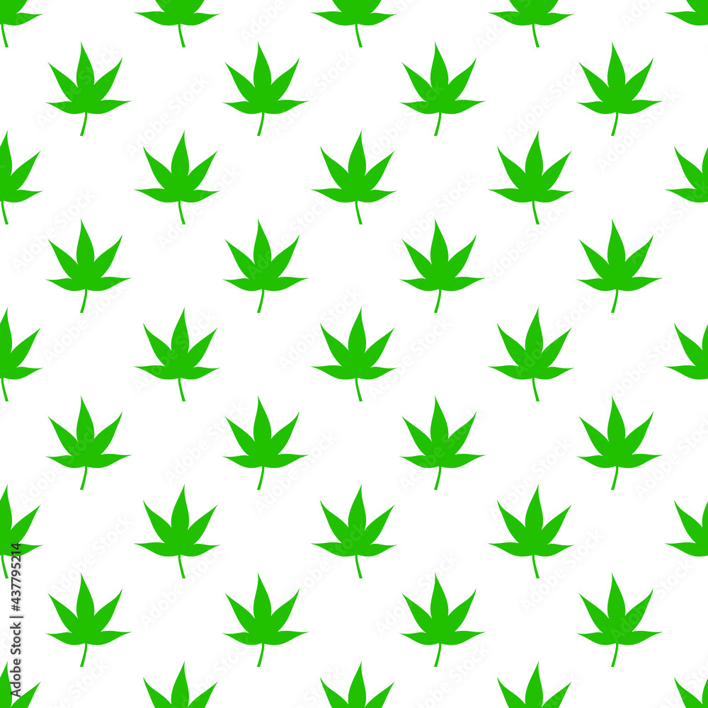 green leaf seamless pattern for background, greeting card, gift wrapping, cloth motif, or wallpaper green leaf seamless pattern for background, greeting card, gift wrapping, cloth motif, or wallpaper