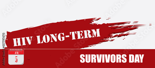 Card HIV Long-Term Survivors Day