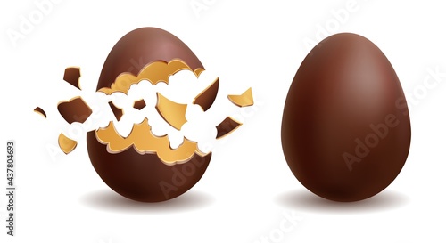 Milk chocolate egg