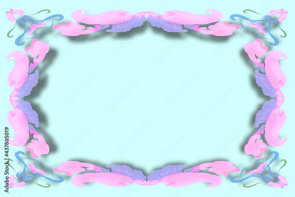pink frame. Shabby chic style. This illustration can be used for design packaging and postcard. Here you can please your invitation or congratulations pink frame. Shabby chic style. This illustration can be used for design packaging and postcard. Here you can please your invitation or congratulations