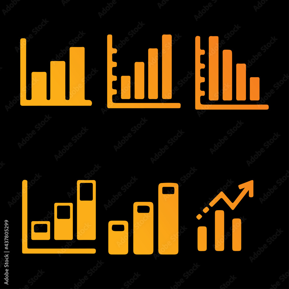 Fototapeta premium Chart diagram grapich vector design
