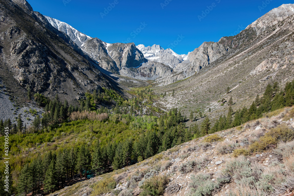 Beautiful landscape around Big Pine Creek Trail Beautiful landscape around Big Pine Creek Trail
