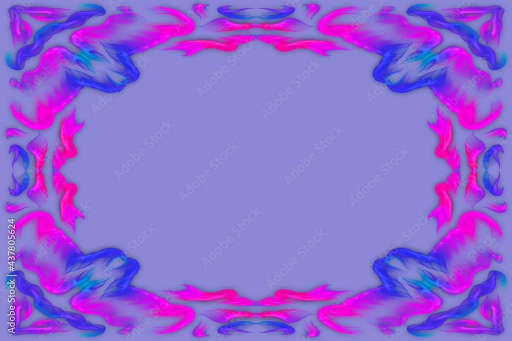 purple frame for design postcard and packaging. Here you can please your invitation or congratulations purple frame for design postcard and packaging. Here you can please your invitation or congratulations