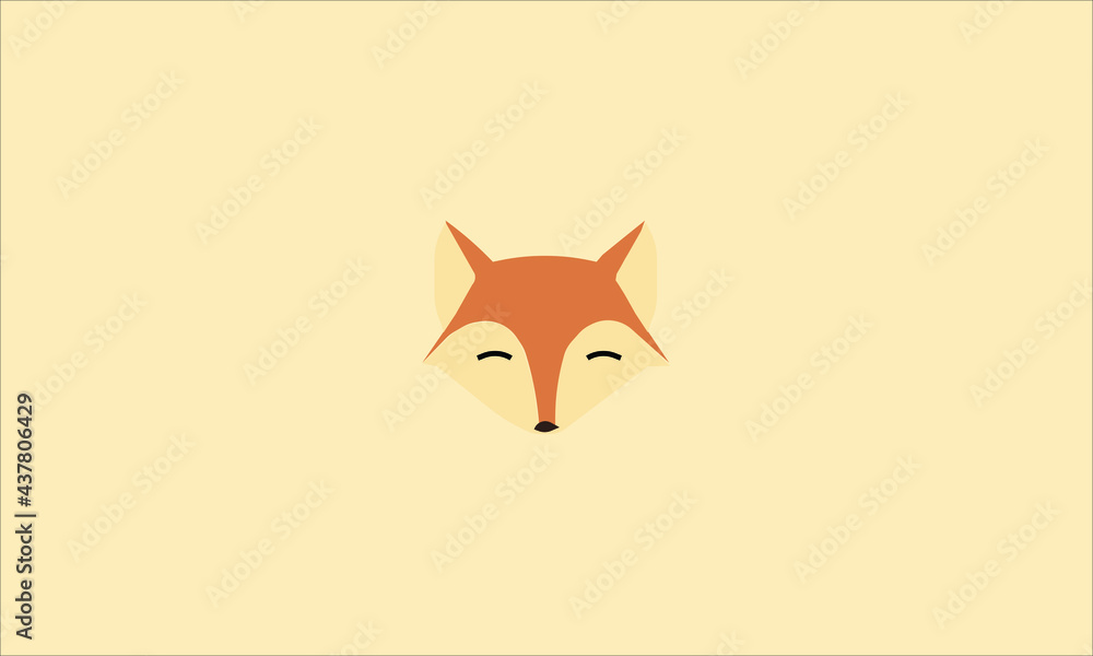 Obraz premium Fox creative logo vector. Fox icon, Fox Modern Clean Logo