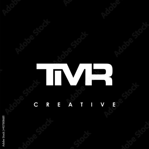 TMR Letter Initial Logo Design Template Vector Illustration