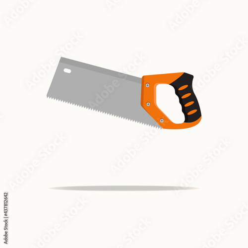 Back saw graphic design vector illustration