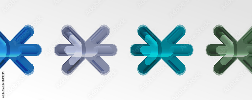 Abstract glossy crosses background for business or technology presentations, internet posters or web brochure covers Abstract glossy crosses background for business or technology presentations, internet posters or web brochure covers