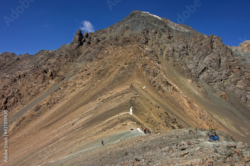 Mountains in Kyrgyzstan. Tien Shan 