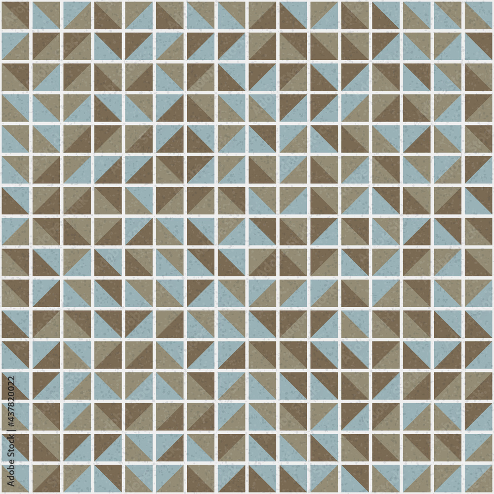 Fototapeta premium Abstract Geometric Pattern generative computational art illustration