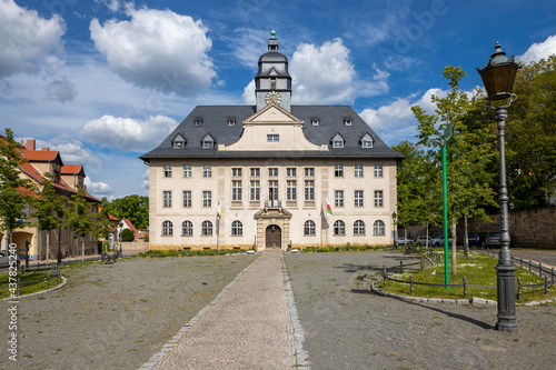 Rathaus von Ballenstedt im Harz